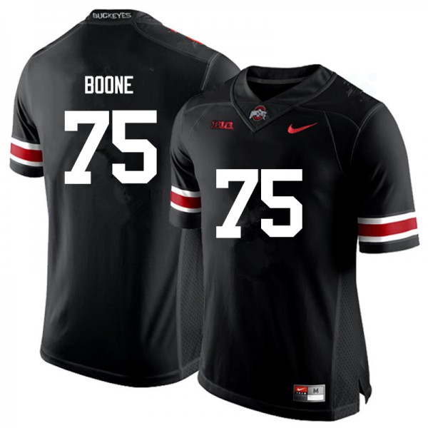 Ohio State Buckeyes #75 Alex Boone Men College Jersey Black